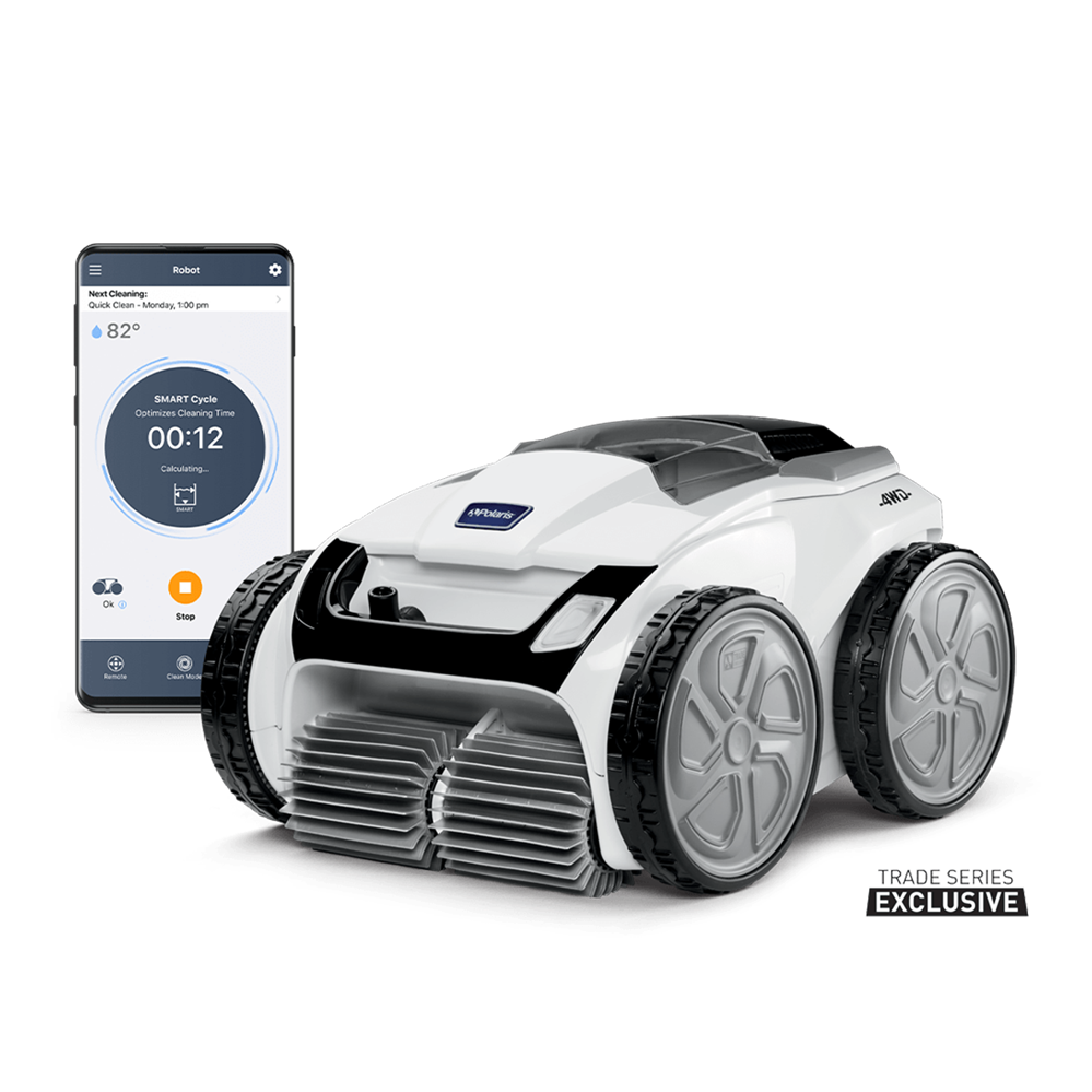 Polaris VRX iQ+ Product Image with Phone
