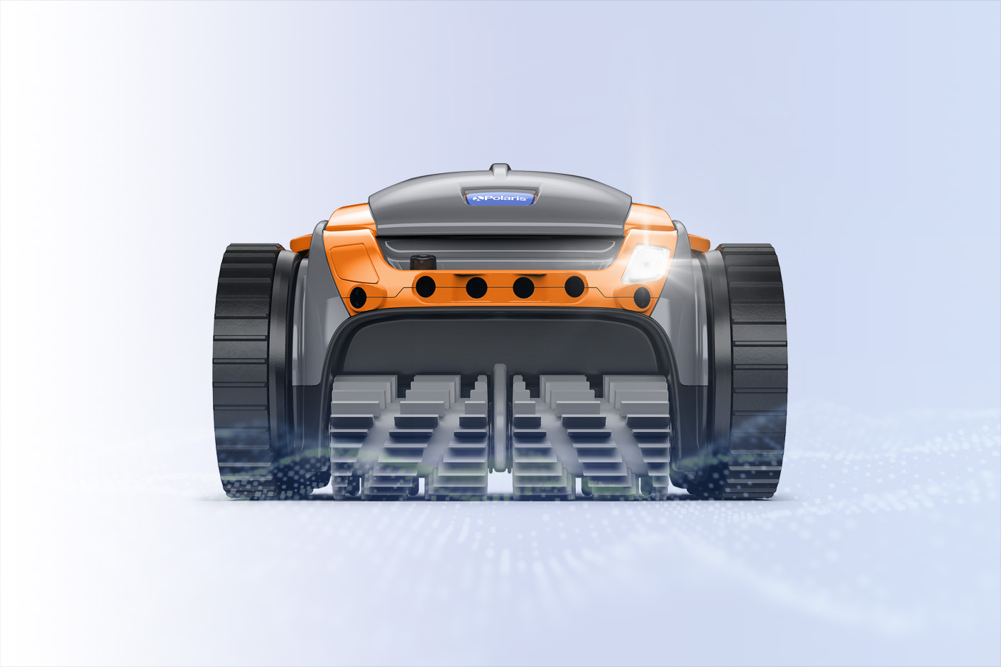sensor navigation system polaris pool commercial robotic cleaners vortrax