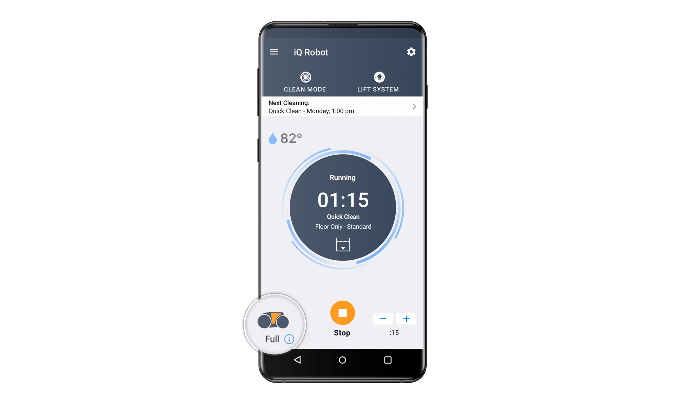 iAquaLink App With Cannister Indicator