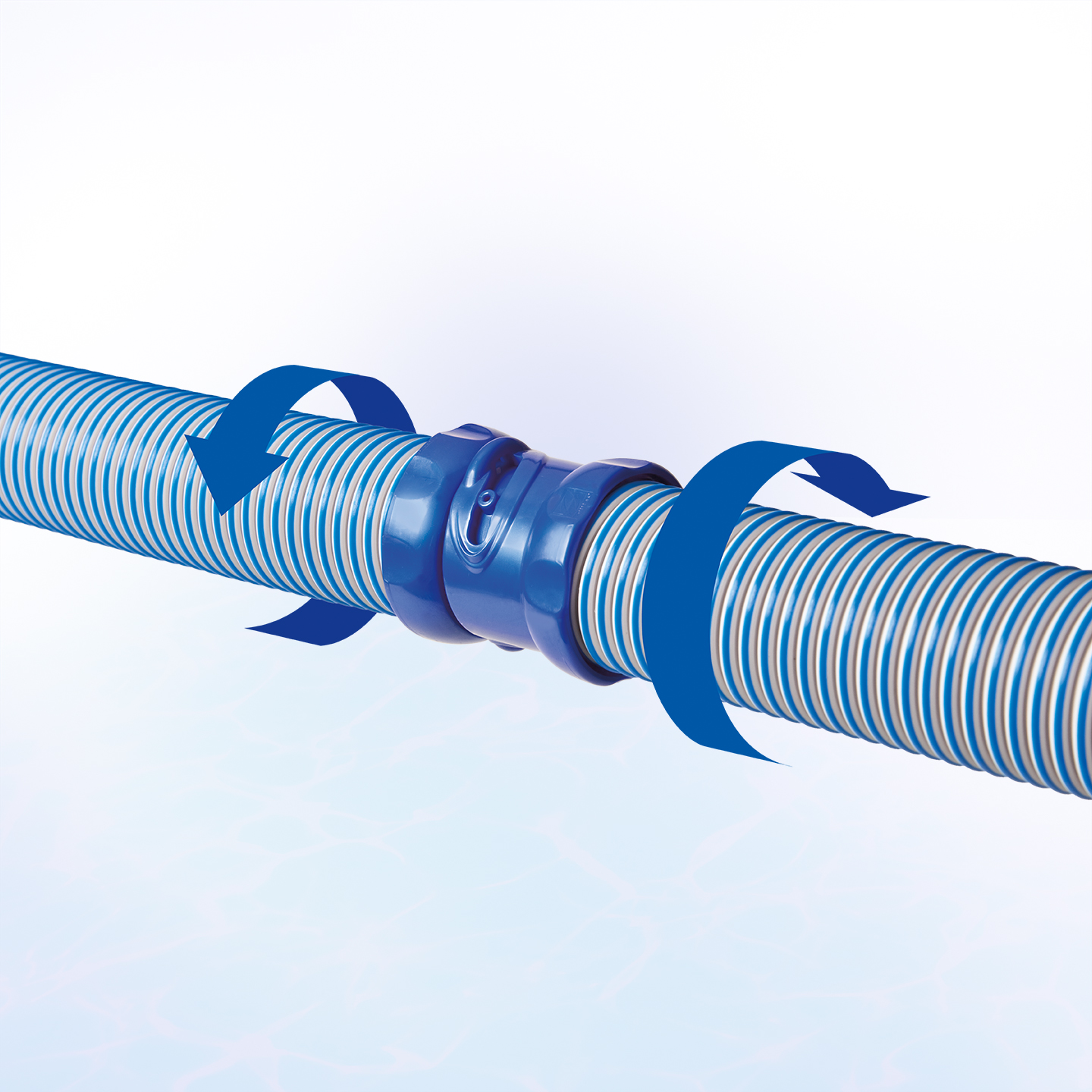 Proprietary twist-lock Secure Hose Connection