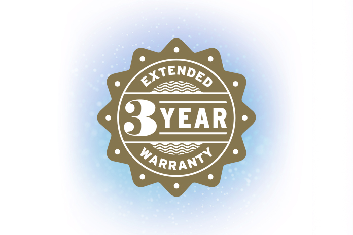 Three-Year Extended Warranty Badge